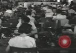 Image of cloth and shoe manufacturing Tennessee United States USA, 1940, second 56 stock footage video 65675058128