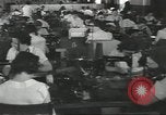 Image of cloth and shoe manufacturing Tennessee United States USA, 1940, second 57 stock footage video 65675058128