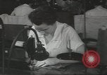 Image of cloth and shoe manufacturing Tennessee United States USA, 1940, second 62 stock footage video 65675058128