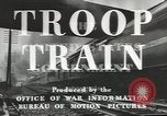 Image of railroad transportation system United States USA, 1943, second 7 stock footage video 65675058131