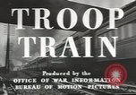 Image of railroad transportation system United States USA, 1943, second 9 stock footage video 65675058131