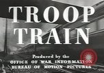 Image of railroad transportation system United States USA, 1943, second 10 stock footage video 65675058131