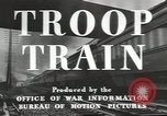 Image of railroad transportation system United States USA, 1943, second 11 stock footage video 65675058131