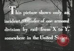 Image of railroad transportation system United States USA, 1943, second 33 stock footage video 65675058131