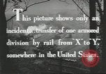 Image of railroad transportation system United States USA, 1943, second 35 stock footage video 65675058131