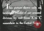 Image of railroad transportation system United States USA, 1943, second 36 stock footage video 65675058131
