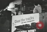 Image of railroad transportation system United States USA, 1943, second 60 stock footage video 65675058131