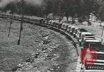 Image of troop train United States USA, 1943, second 58 stock footage video 65675058135