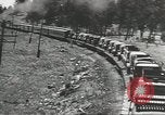 Image of troop train United States USA, 1943, second 60 stock footage video 65675058135