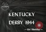 Standbild Kentucky Derby Louisville Kentucky USA, 1944, aus Sekunde 5 historischem Filmmaterial Videoclip 65675058151