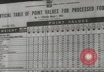 Image of World War 2 food rationing New York United States USA, 1943, second 60 stock footage video 65675058164