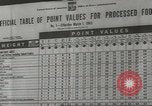 Image of World War 2 food rationing New York United States USA, 1943, second 62 stock footage video 65675058164