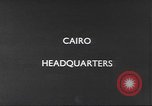 Image of Office of Strategic Services Middle East, 1945, second 21 stock footage video 65675058177
