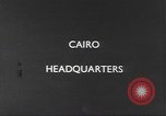 Image of Office of Strategic Services Middle East, 1945, second 22 stock footage video 65675058177