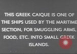 Image of Greek ship Caique Alexandria Egypt, 1943, second 17 stock footage video 65675058181