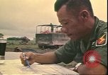 Image of Vietnamese officer Vietnam, 1970, second 46 stock footage video 65675058214