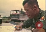 Image of Vietnamese officer Vietnam, 1970, second 53 stock footage video 65675058214