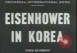 Standbild Dwight Eisenhower Korea, 1952, aus Sekunde 12 historischem Filmmaterial Videoclip 65675058223