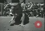 Image of marble game Asbury Park New Jersey USA, 1950, second 16 stock footage video 65675058227