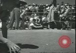 Image of marble game Asbury Park New Jersey USA, 1950, second 20 stock footage video 65675058227