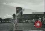 Image of athletes College Park Maryland USA, 1950, second 17 stock footage video 65675058229