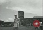 Image of athletes College Park Maryland USA, 1950, second 21 stock footage video 65675058229