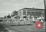 Image of athletes College Park Maryland USA, 1950, second 25 stock footage video 65675058229