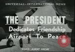 Image of Truman dedicates Friendship International Airport later BWI Maryland United States USA, 1950, second 1 stock footage video 65675058230