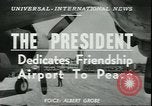 Image of Truman dedicates Friendship International Airport later BWI Maryland United States USA, 1950, second 3 stock footage video 65675058230