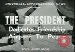 Image of Truman dedicates Friendship International Airport later BWI Maryland United States USA, 1950, second 5 stock footage video 65675058230