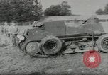 Standbild gepanzerten Wagen Deutschland, 1953, aus Sekunde 8 historischem Filmmaterial Videoclip 65675058252