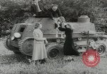 Standbild gepanzerten Wagen Deutschland, 1953, aus Sekunde 19 historischem Filmmaterial Videoclip 65675058252