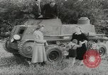 Standbild gepanzerten Wagen Deutschland, 1953, aus Sekunde 22 historischem Filmmaterial Videoclip 65675058252