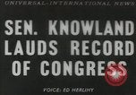 Standbild William Knowland F Washington DC USA, 1953, aus Sekunde 1 historischem Filmmaterial Videoclip 65675058253