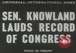 Standbild William Knowland F Washington DC USA, 1953, aus Sekunde 4 historischem Filmmaterial Videoclip 65675058253