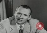 Standbild William Knowland F Washington DC USA, 1953, aus Sekunde 53 historischem Filmmaterial Videoclip 65675058253