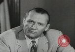 Standbild William Knowland F Washington DC USA, 1953, aus Sekunde 56 historischem Filmmaterial Videoclip 65675058253