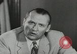 Standbild William Knowland F Washington DC USA, 1953, aus Sekunde 58 historischem Filmmaterial Videoclip 65675058253