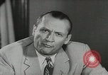 Standbild William Knowland F Washington DC USA, 1953, aus Sekunde 60 historischem Filmmaterial Videoclip 65675058253