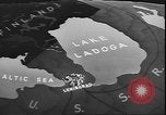 Standbild Lieferung russischen Konvoi über Ladoga See während der Belagerung von Leningrad Leningrad Russland Sowjetunion, 1943, aus Sekunde 21 historischem Filmmaterial Videoclip 65675058277