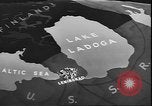 Standbild Lieferung russischen Konvoi über Ladoga See während der Belagerung von Leningrad Leningrad Russland Sowjetunion, 1943, aus Sekunde 22 historischem Filmmaterial Videoclip 65675058277