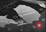 Standbild Lieferung russischen Konvoi über Ladoga See während der Belagerung von Leningrad Leningrad Russland Sowjetunion, 1943, aus Sekunde 23 historischem Filmmaterial Videoclip 65675058277