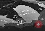 Standbild Lieferung russischen Konvoi über Ladoga See während der Belagerung von Leningrad Leningrad Russland Sowjetunion, 1943, aus Sekunde 26 historischem Filmmaterial Videoclip 65675058277