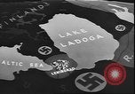 Standbild Lieferung russischen Konvoi über Ladoga See während der Belagerung von Leningrad Leningrad Russland Sowjetunion, 1943, aus Sekunde 28 historischem Filmmaterial Videoclip 65675058277