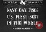 Image la Journee de la Marine United States USA, 1940, de la seconde 1 séquences d'archives historiques vidéo 65675058280