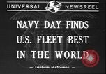 Image la Journee de la Marine United States USA, 1940, de la seconde 6 séquences d'archives historiques vidéo 65675058280