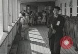 Image of Swedish ocean liner MS Gripsholm Jersey City New Jersey USA, 1943, second 8 stock footage video 65675058281