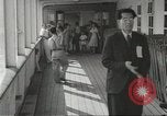Image of Swedish ocean liner MS Gripsholm Jersey City New Jersey USA, 1943, second 9 stock footage video 65675058281
