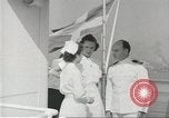 Image of Swedish ocean liner MS Gripsholm Jersey City New Jersey USA, 1943, second 17 stock footage video 65675058281