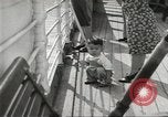 Image of Swedish ocean liner MS Gripsholm Jersey City New Jersey USA, 1943, second 24 stock footage video 65675058281